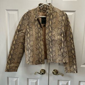 Danier Canada leather jacket size 8-10 small